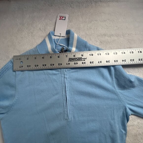 Cutter & Buck Women's Lakemont Tipped Half Zip Pullover Sweater XS Stretch New - Picture 5 of 7